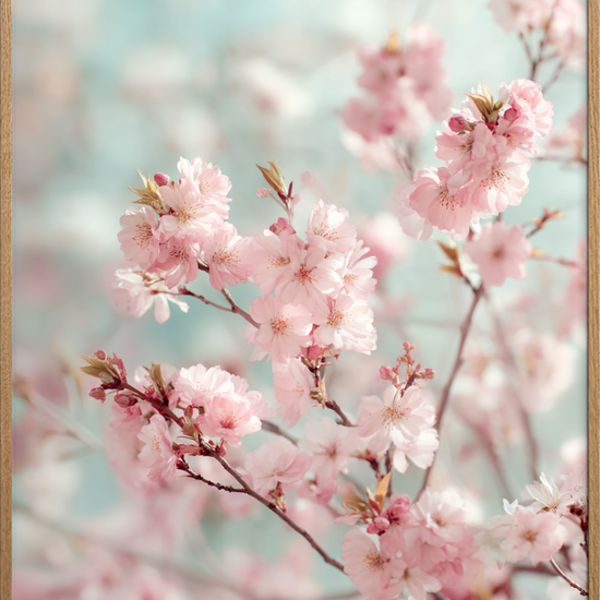 Forårets bløde hvisken - Oak Frame, No Border