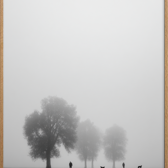 Tågens bløde hvisken - Oak Frame, No Border