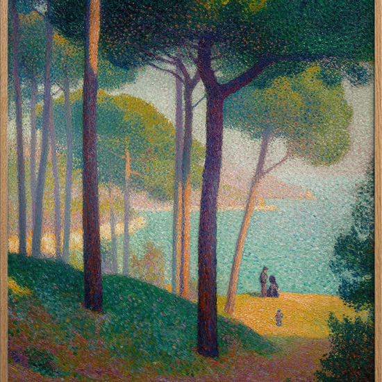 Stille hvisken ved kysten - Oak Frame, No Border