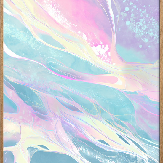 Hvisken fra sukkerskyer - Oak Frame, No Border