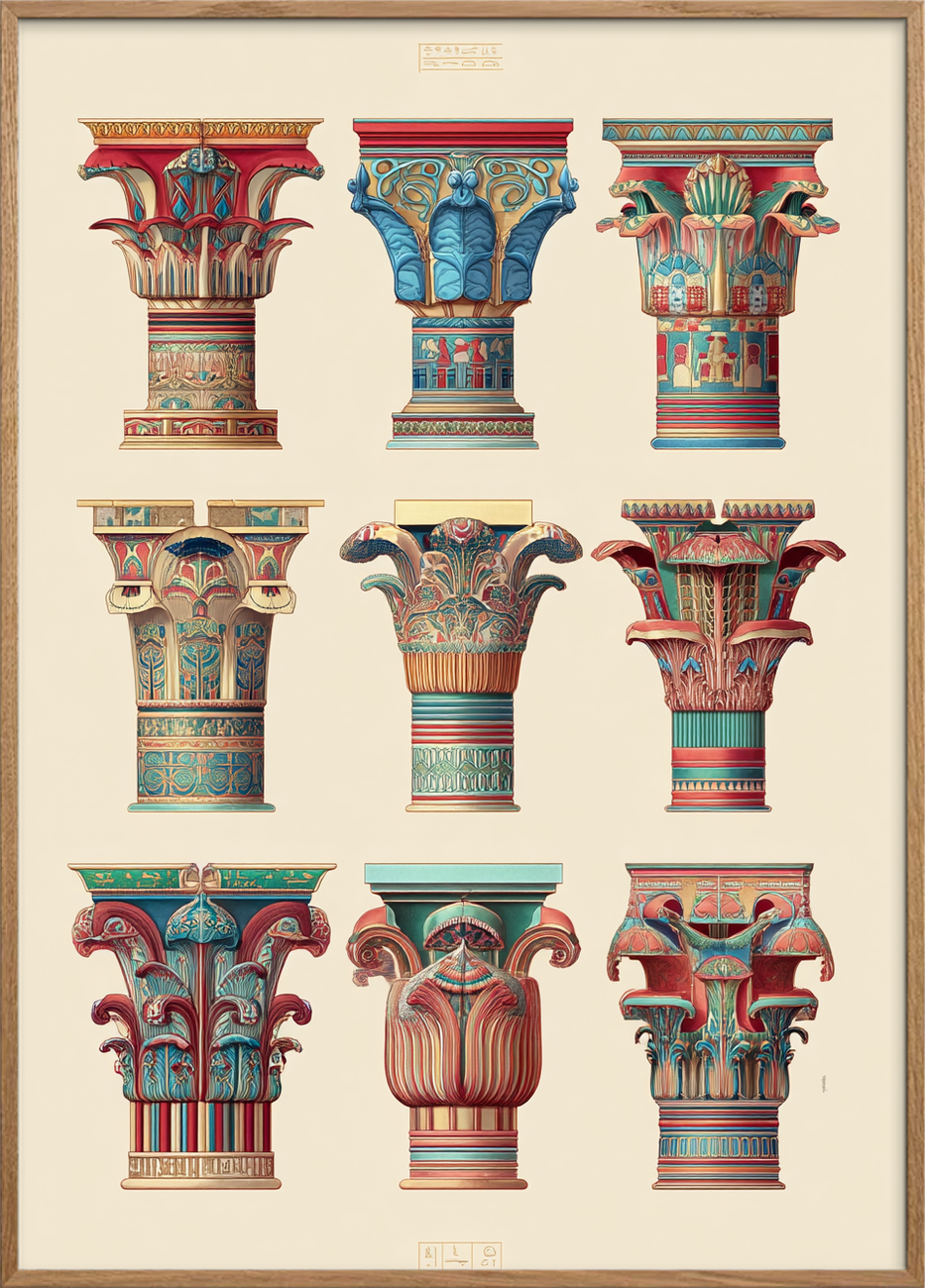 Hviskende farver i sten - Oak Frame, No Border