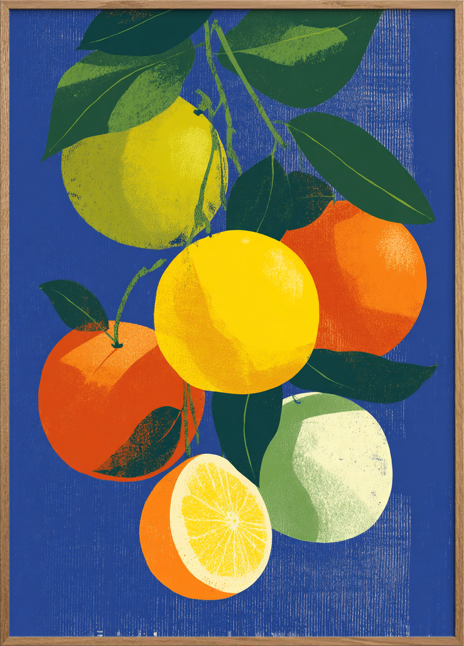 Syrlighedens klare klang - Oak Frame, No Border