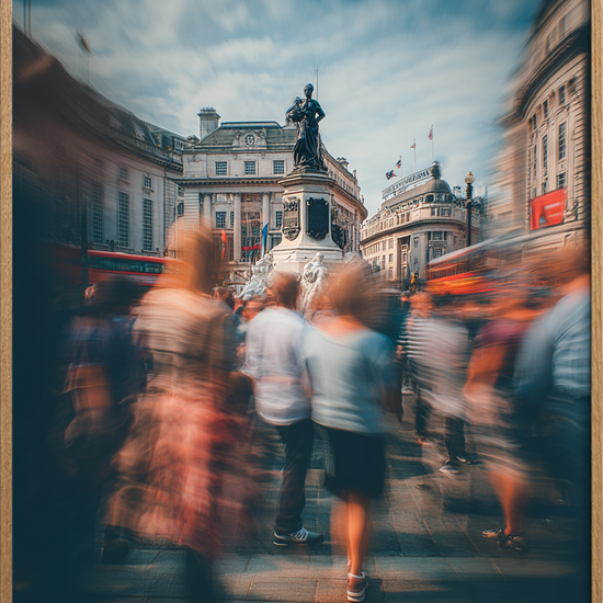 Byens sus af stemmer - Oak Frame, No Border