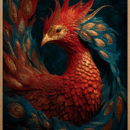 Ildens sagte sang - Oak Frame, No Border