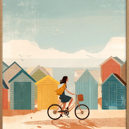 Salt på læben - Oak Frame, No Border