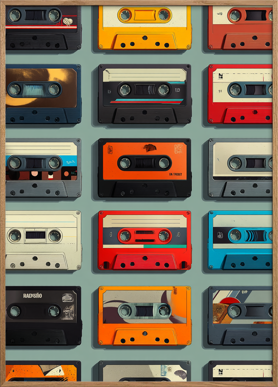 Magnetbåndets støvede rytmer - Oak Frame, No Border