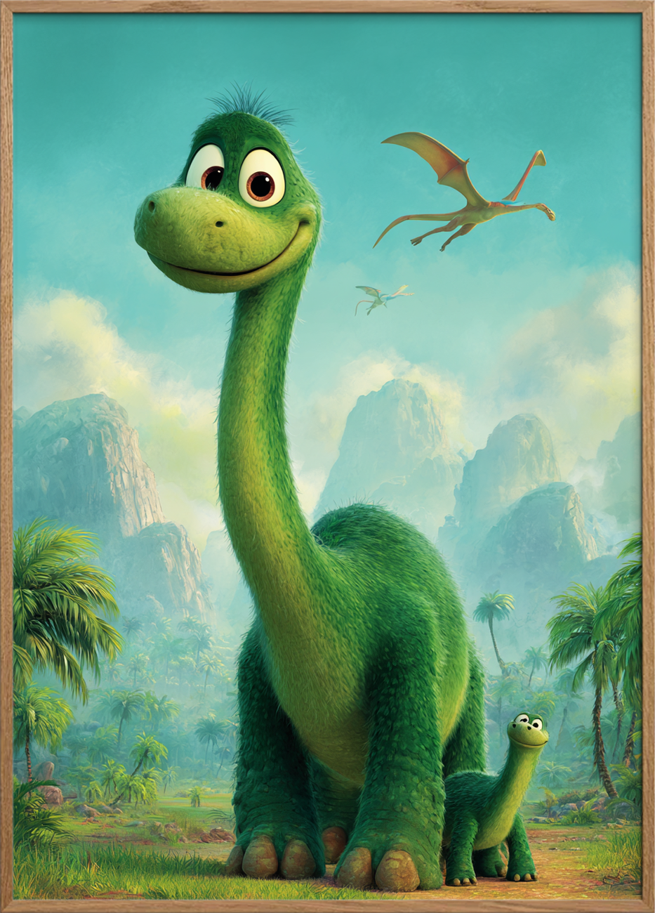 Smagen af fortid - Oak Frame, No Border