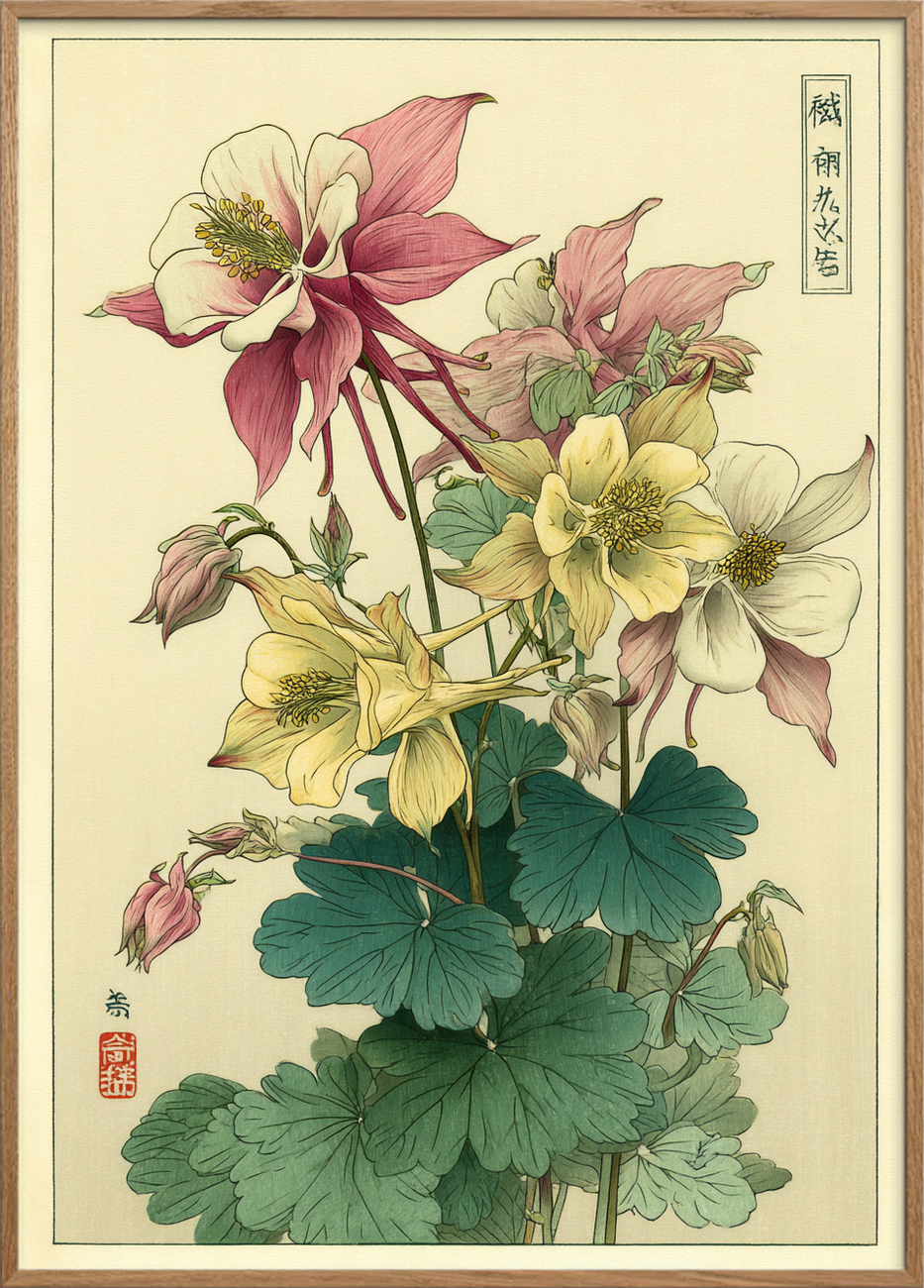 Silke mod huden - Oak Frame, No Border