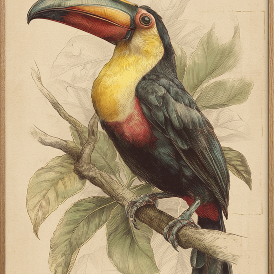 Smag af tropisk regn - Oak Frame, No Border