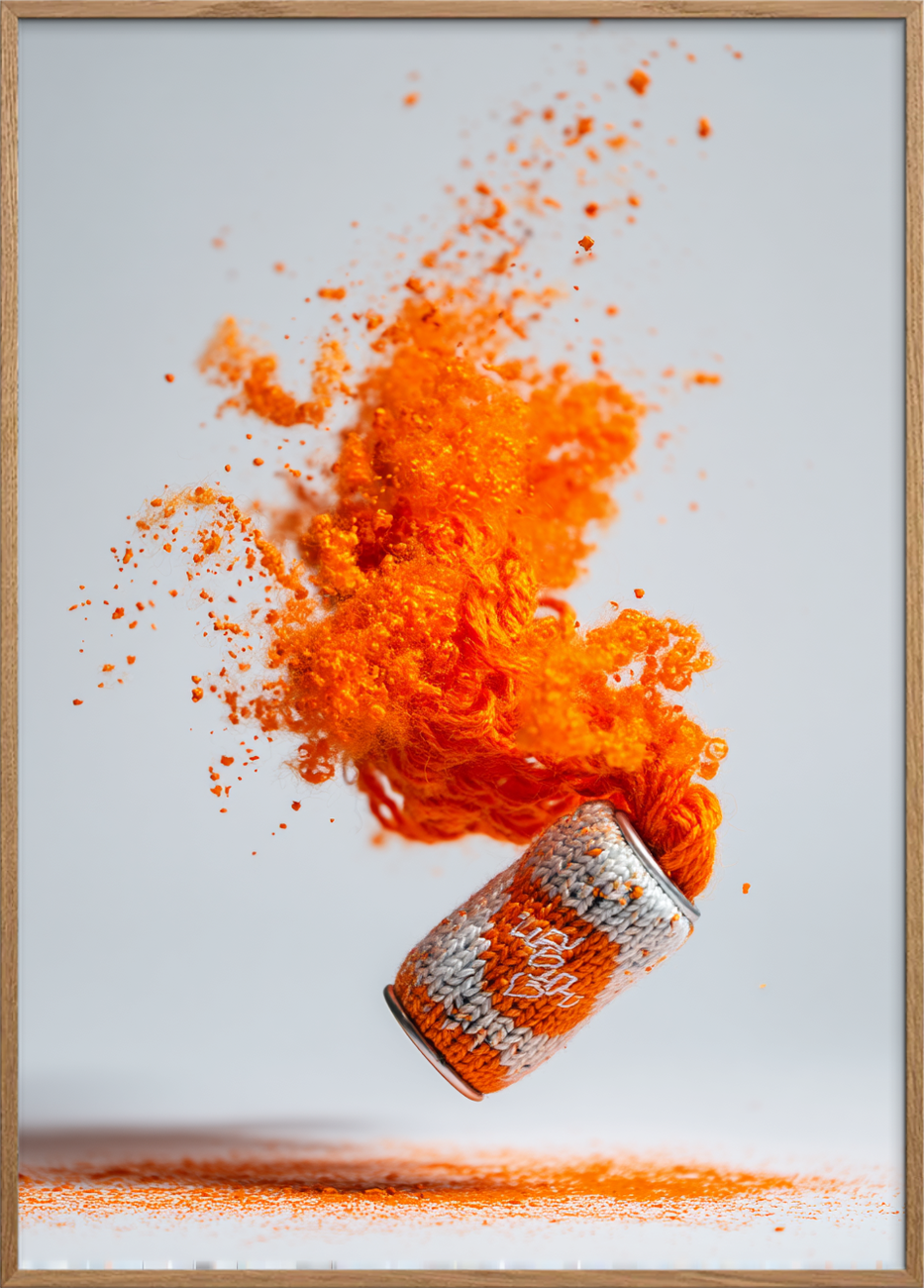 Smagen af solskin - Oak Frame, No Border