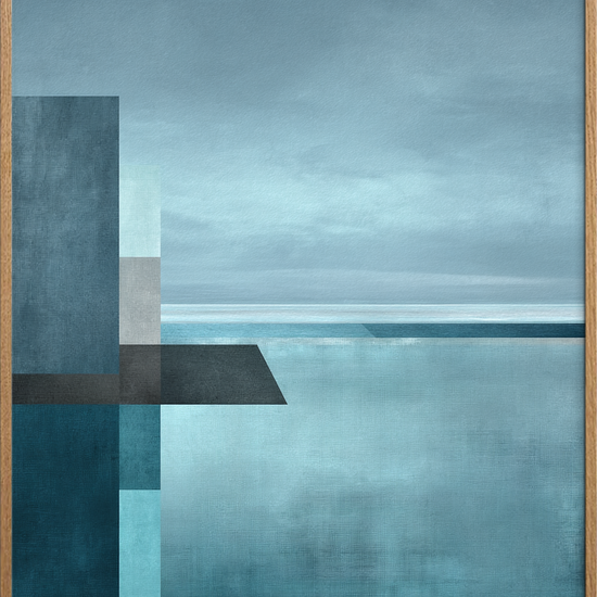 Salt på tungen ved horisonten - Oak Frame, No Border