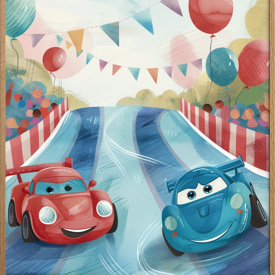 Dæk der synger af fart - Oak Frame, No Border