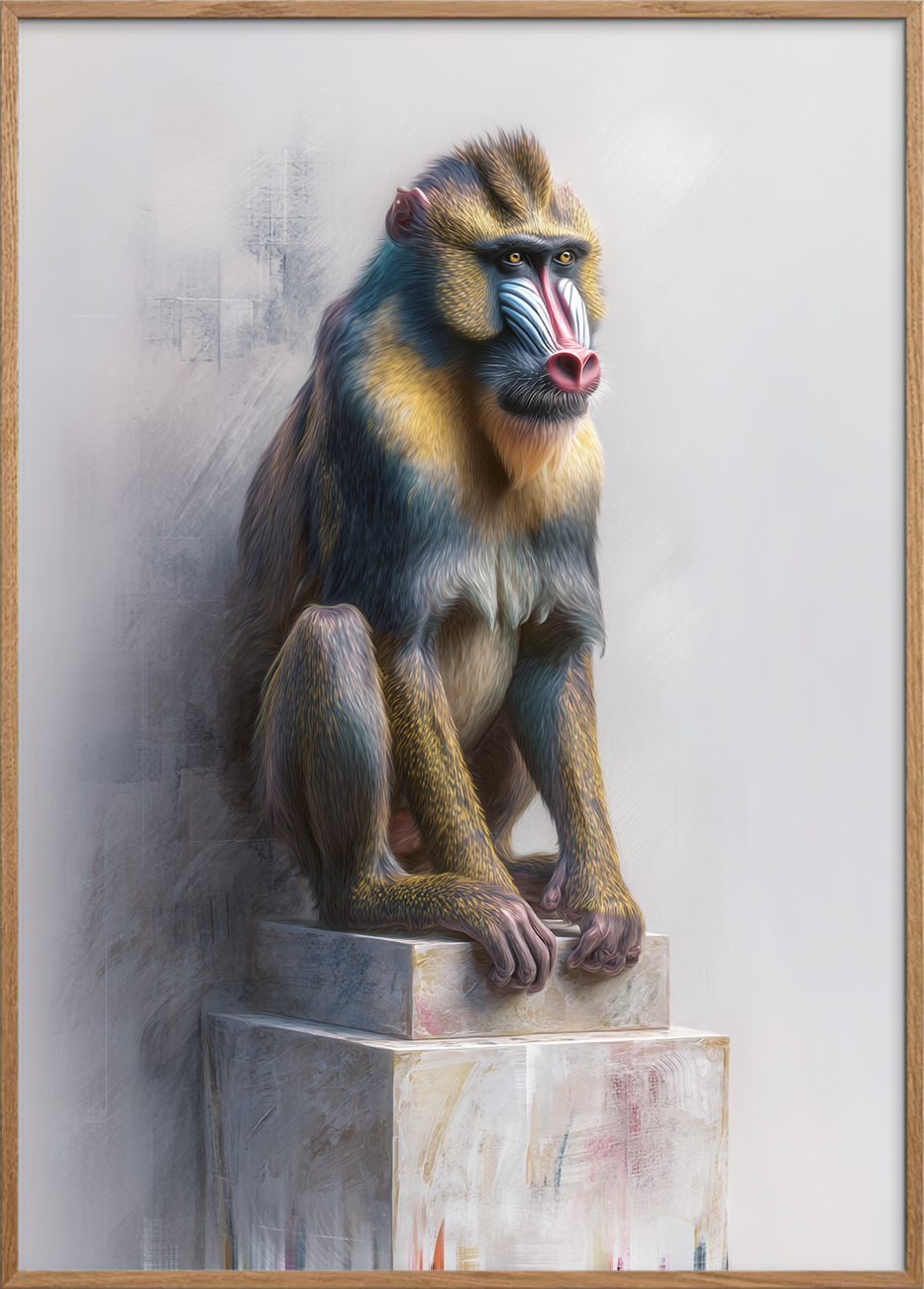 Smagen af tropisk stilhed - Oak Frame, No Border