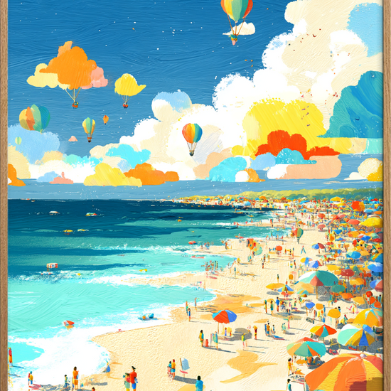 Saltets varme hvisken - Oak Frame, No Border