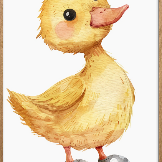 Blød klang af forår - Oak Frame, No Border