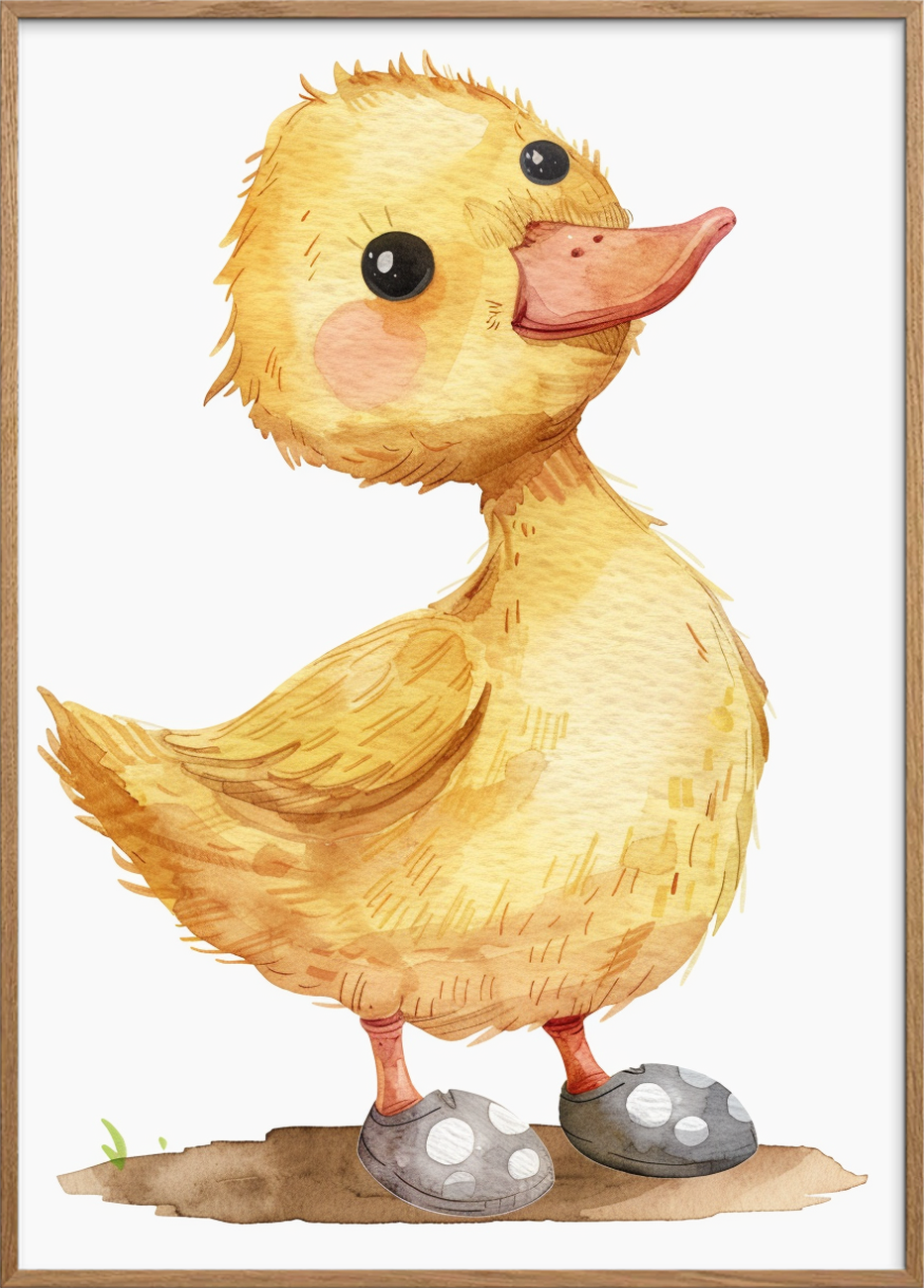 Blød klang af forår - Oak Frame, No Border