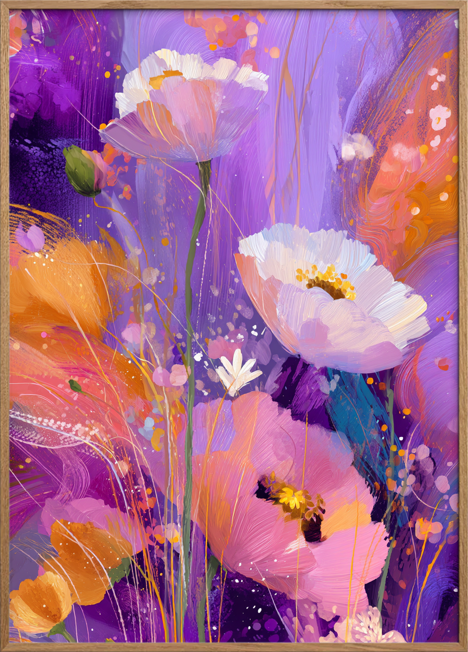 Takt af tusind farver - Oak Frame, No Border