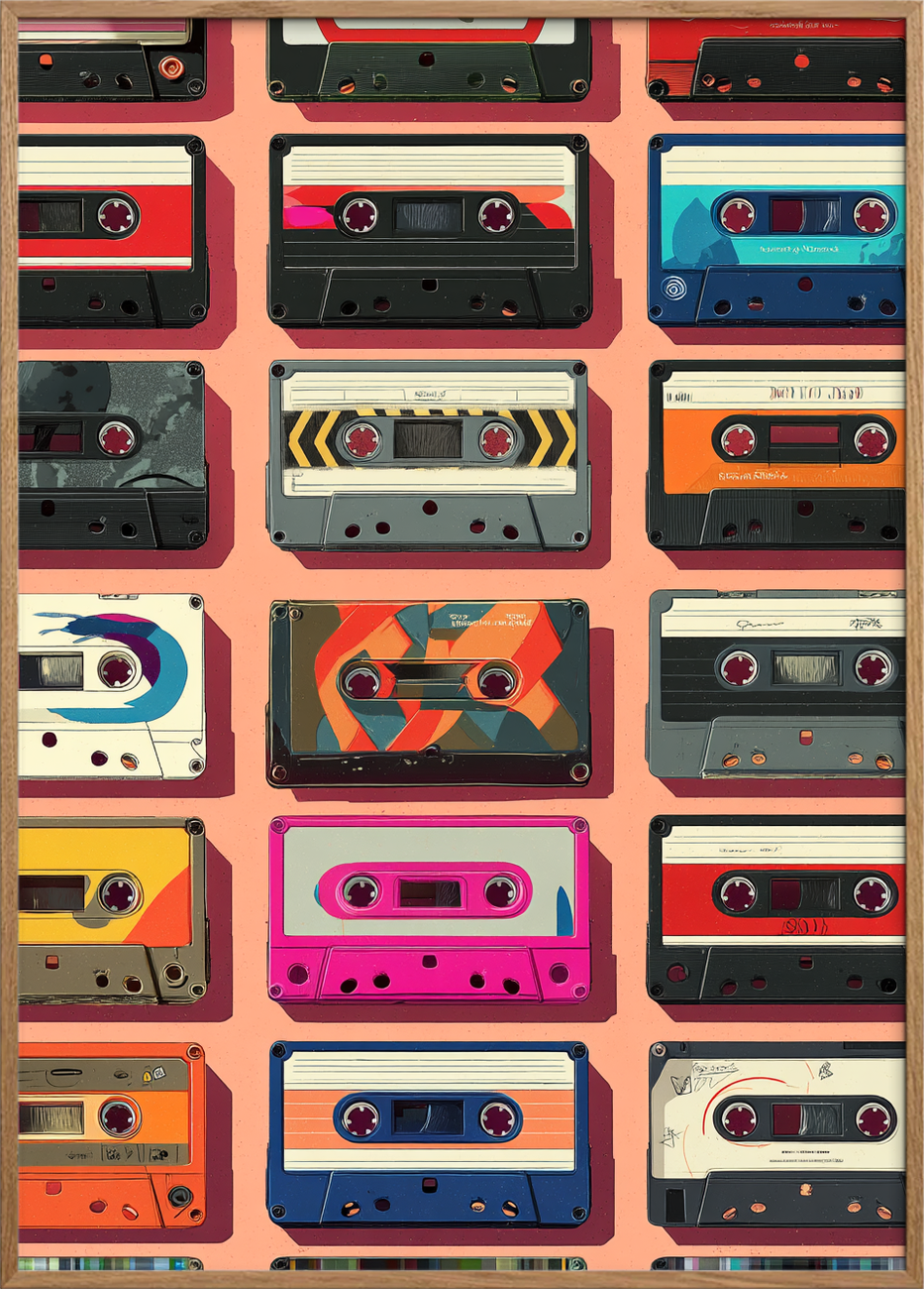 Smag af analog nostalgi - Oak Frame, No Border