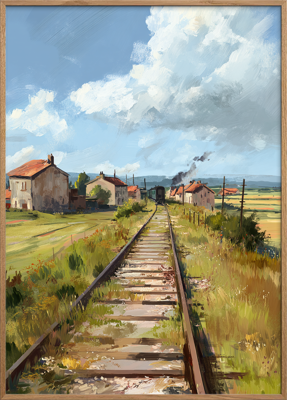 Sporenes sagte sang - Oak Frame, No Border