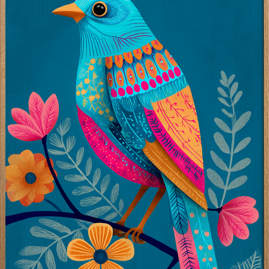 Smagen af himlen - Oak Frame, No Border