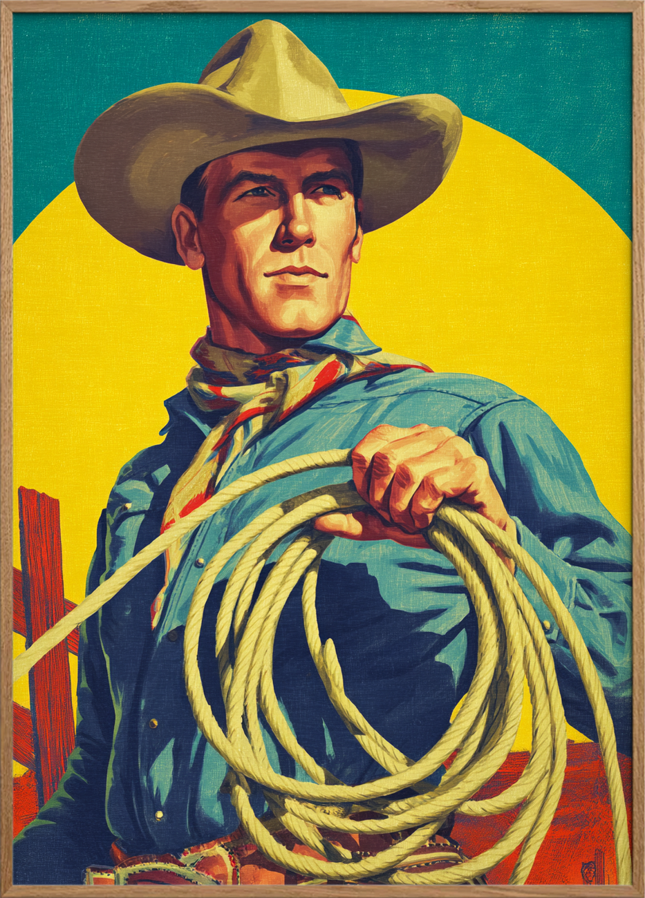 Tovets ru berøring - Oak Frame, No Border