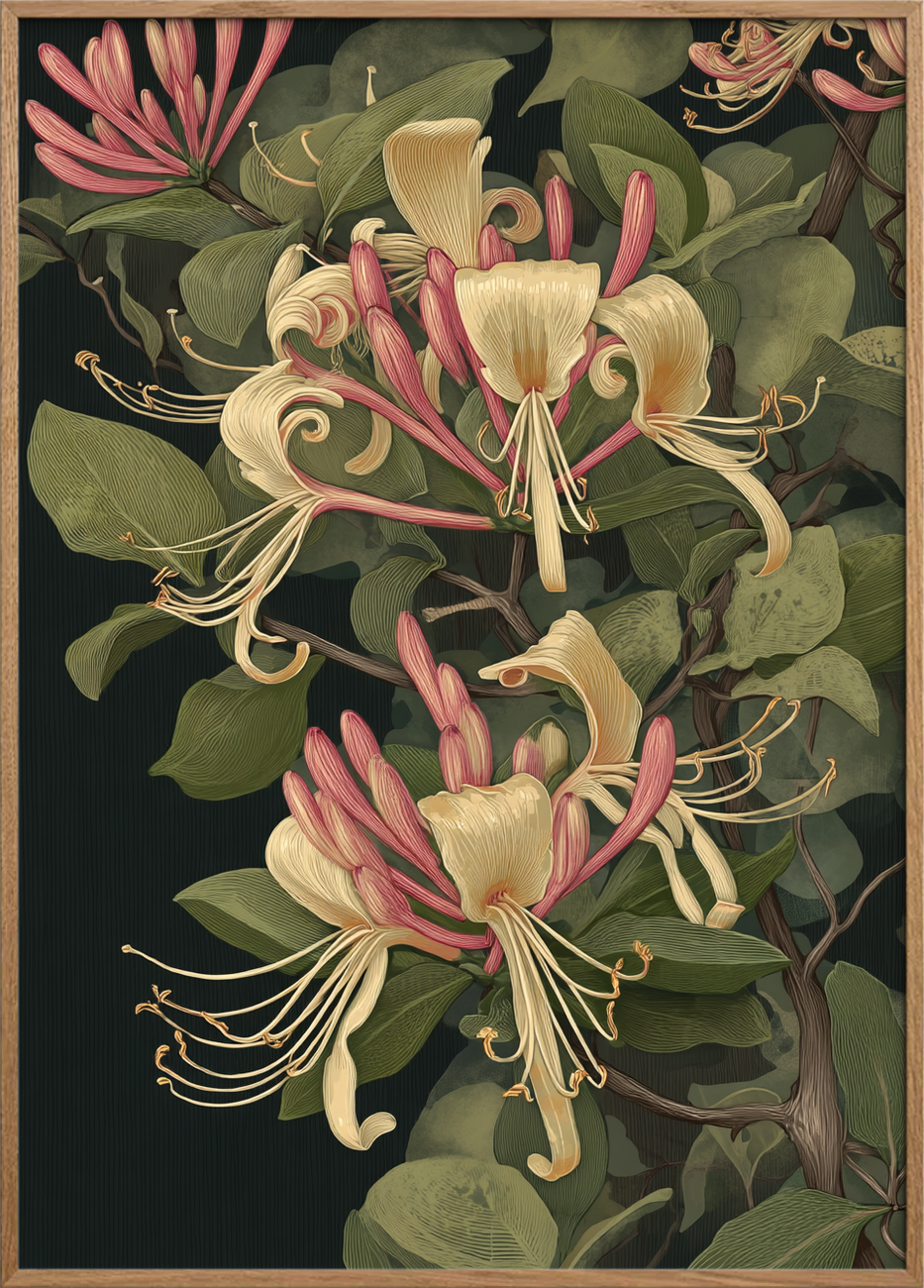 Honningduftens sagte sus - Oak Frame, No Border