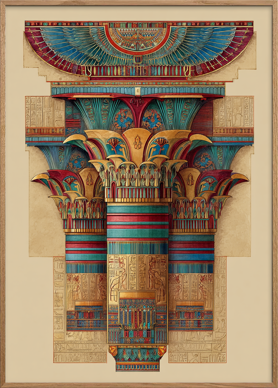 Ekko af sandets sang - Oak Frame, No Border