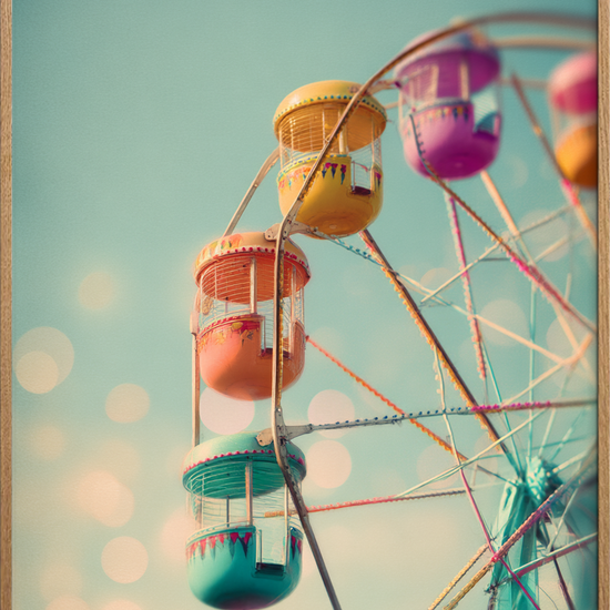 Hjulenes sagte klang - Oak Frame, No Border