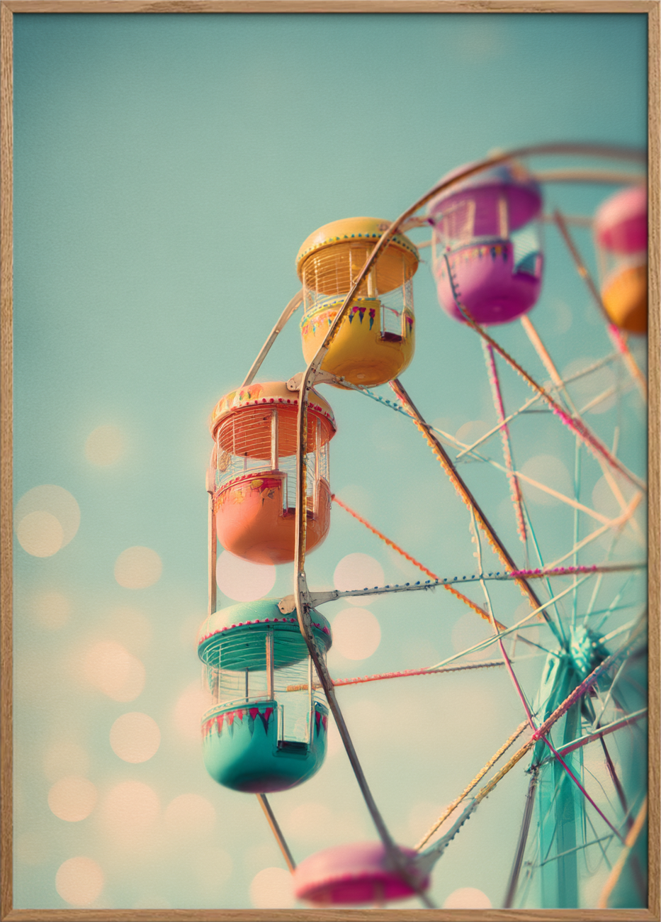 Hjulenes sagte klang - Oak Frame, No Border