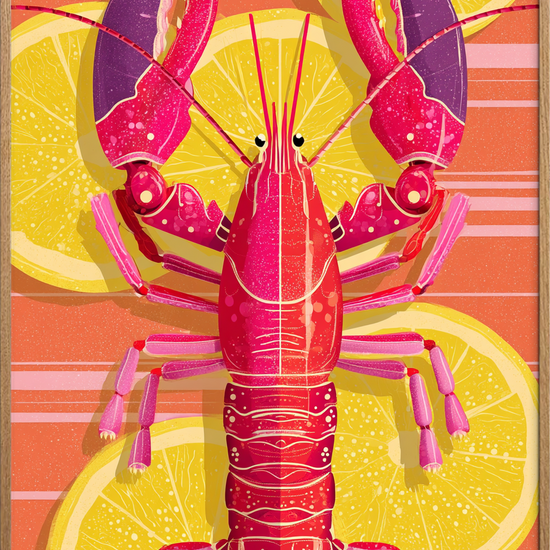 Syrlig smag af hav - Oak Frame, No Border