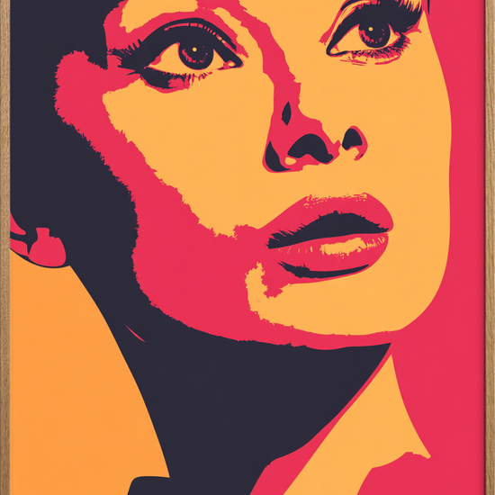 Stilhedens varme kys - Oak Frame, No Border