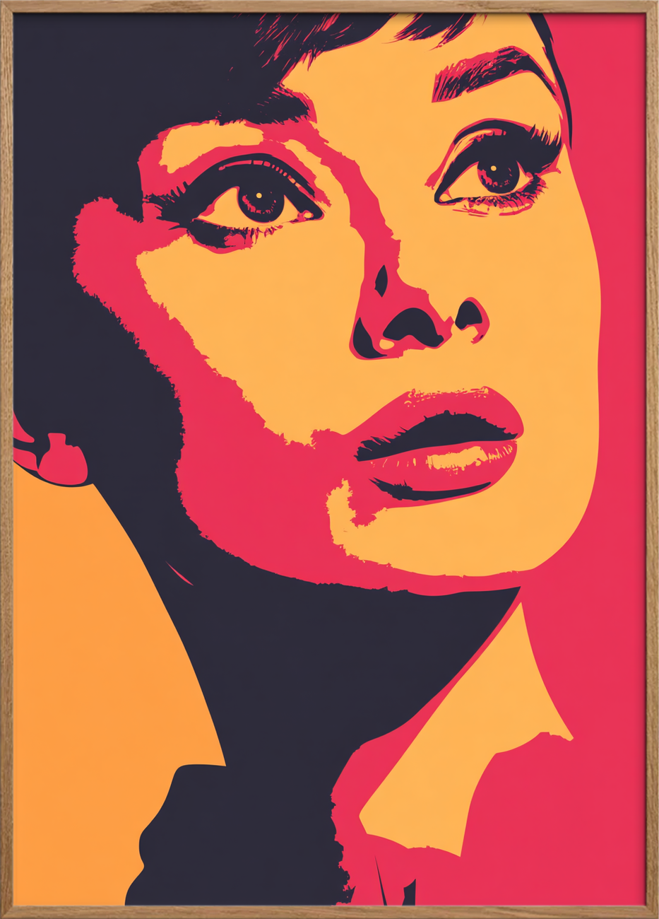 Stilhedens varme kys - Oak Frame, No Border