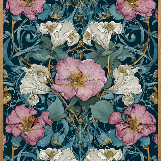 Duftens blide hvisken - Oak Frame, No Border