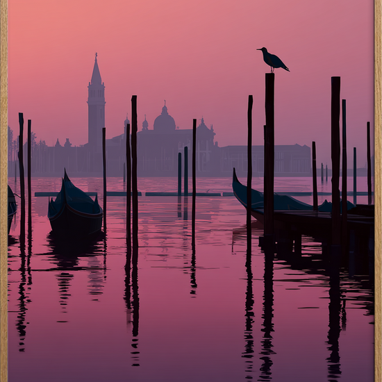 Morgenens salte hvisken - Oak Frame, No Border