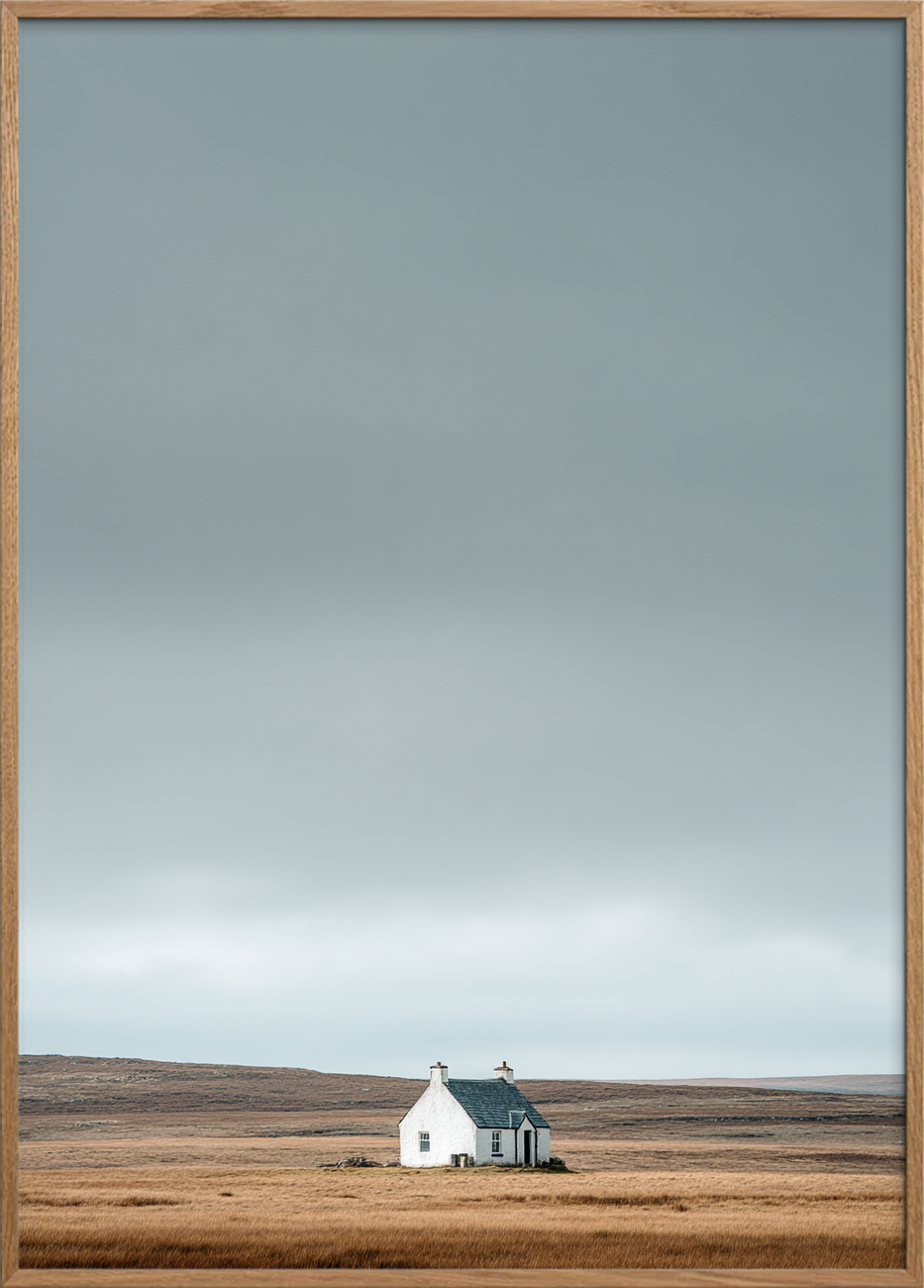 Husets stille hvisken - Oak Frame, No Border