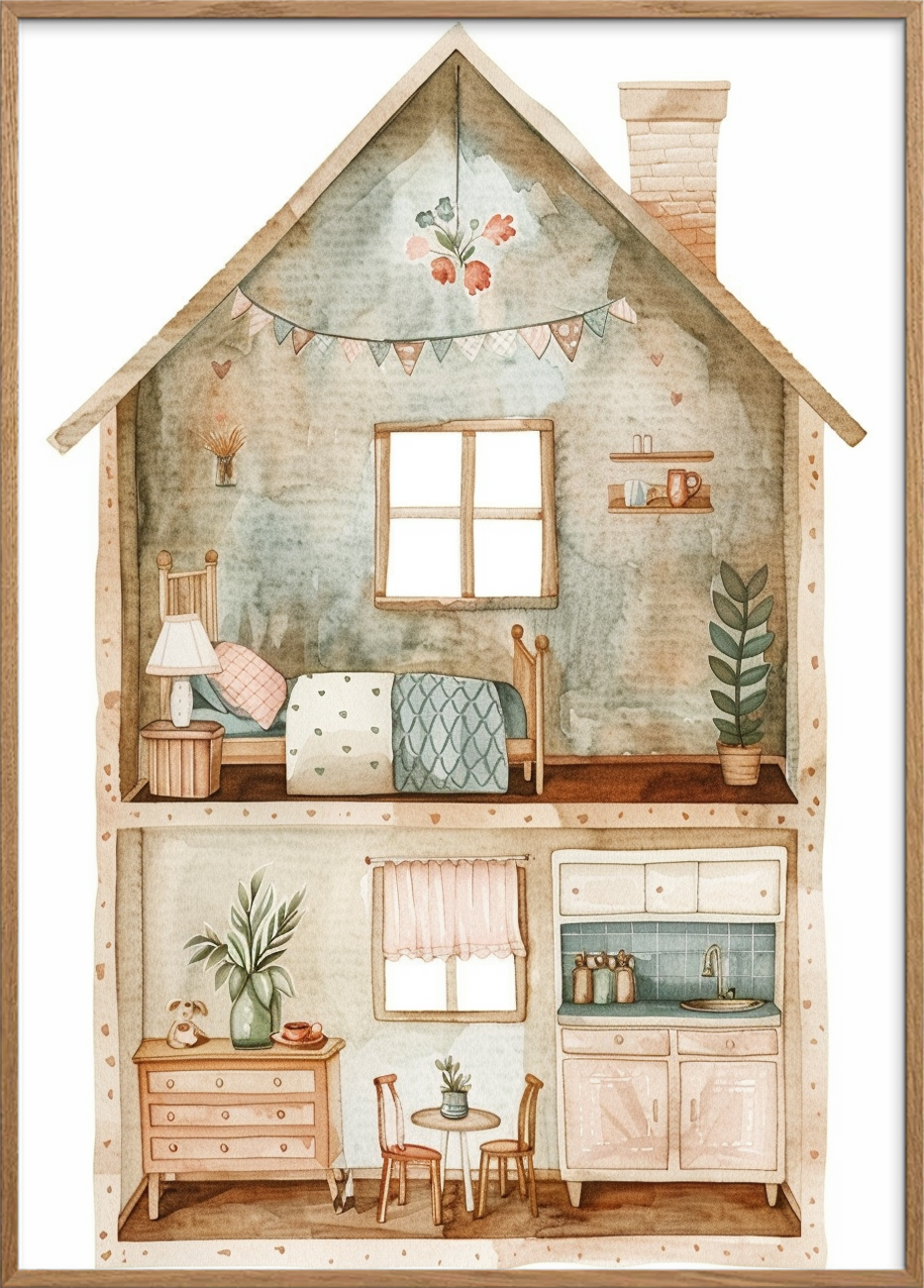 Duft af hjemmebag og efterår - Oak Frame, No Border