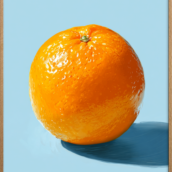 Saftens stille klang - Oak Frame, No Border