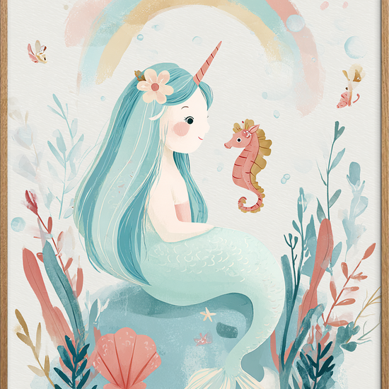 Regnbuens stille sang - Oak Frame, No Border