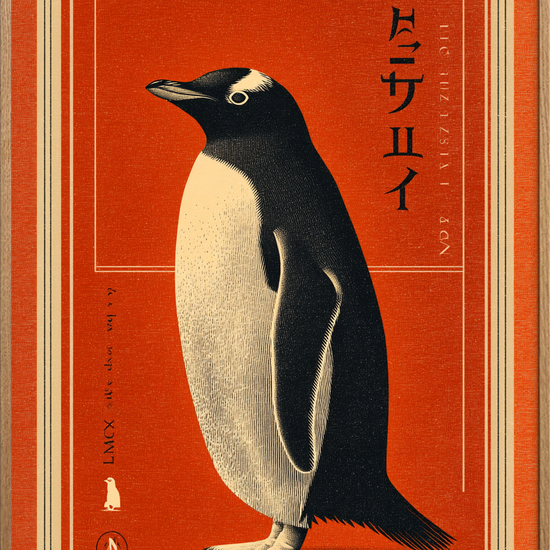 Havet hvisker under fjer - Oak Frame, No Border