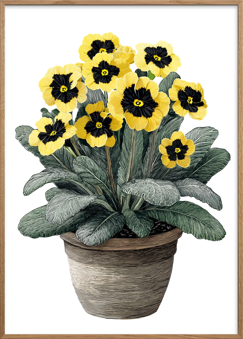 Morgendug og blød hvisken - Oak Frame, No Border