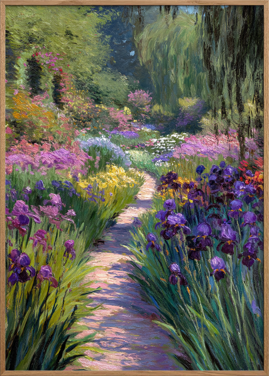 Stiens sagte sang - Oak Frame, No Border