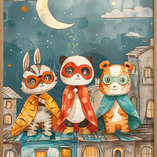 Nattens hvisken fra kapperne - Oak Frame, No Border