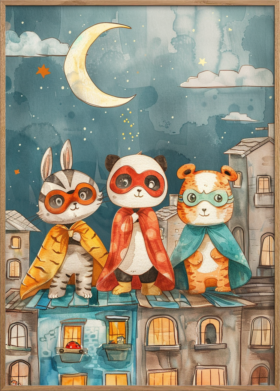 Nattens hvisken fra kapperne - Oak Frame, No Border