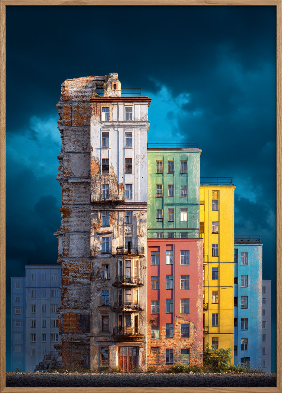 Smagen af rust og regn - Oak Frame, No Border