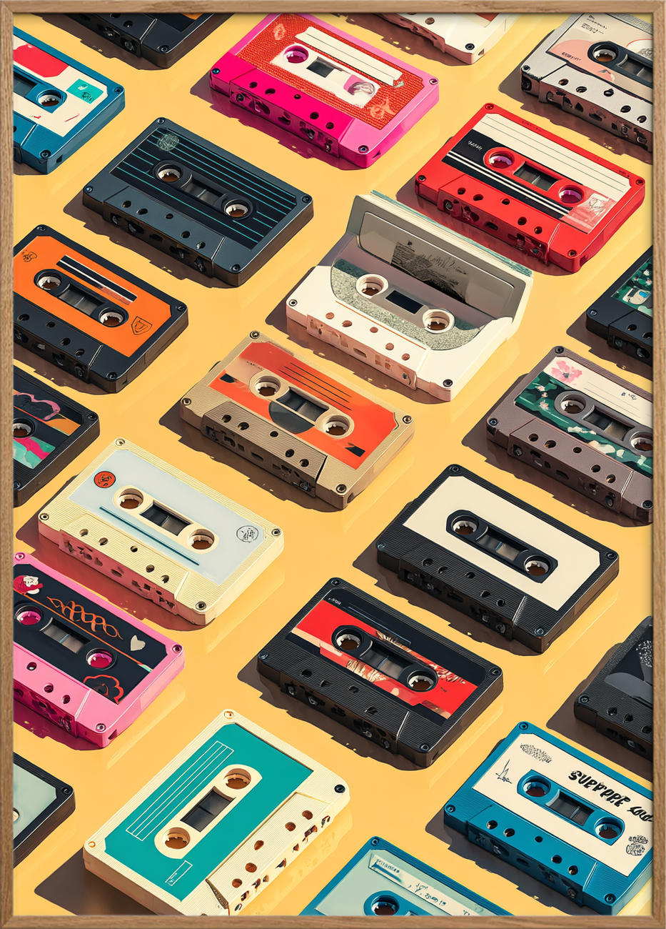 Smagen af magnetisk nostalgi - Oak Frame, No Border