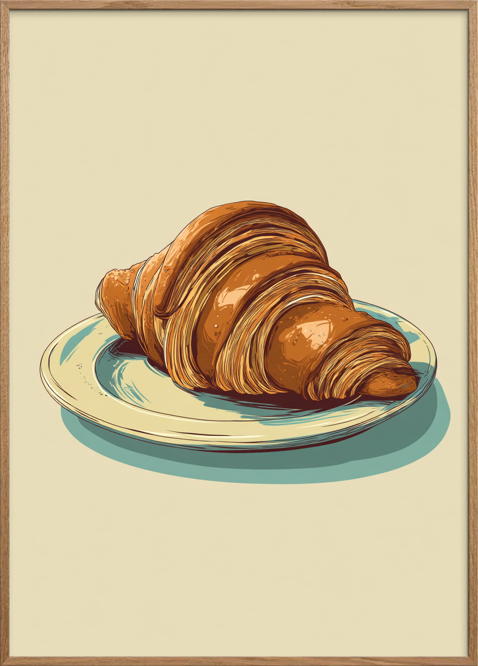 Morgenens sprøde hvisken - Oak Frame, No Border