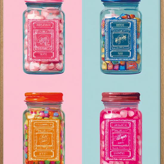 Smagen af barndommens klang - Oak Frame, No Border