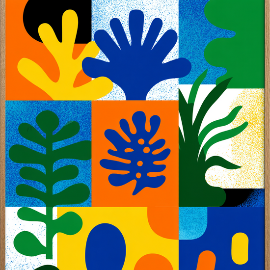 Farvernes stille sus - Oak Frame, No Border