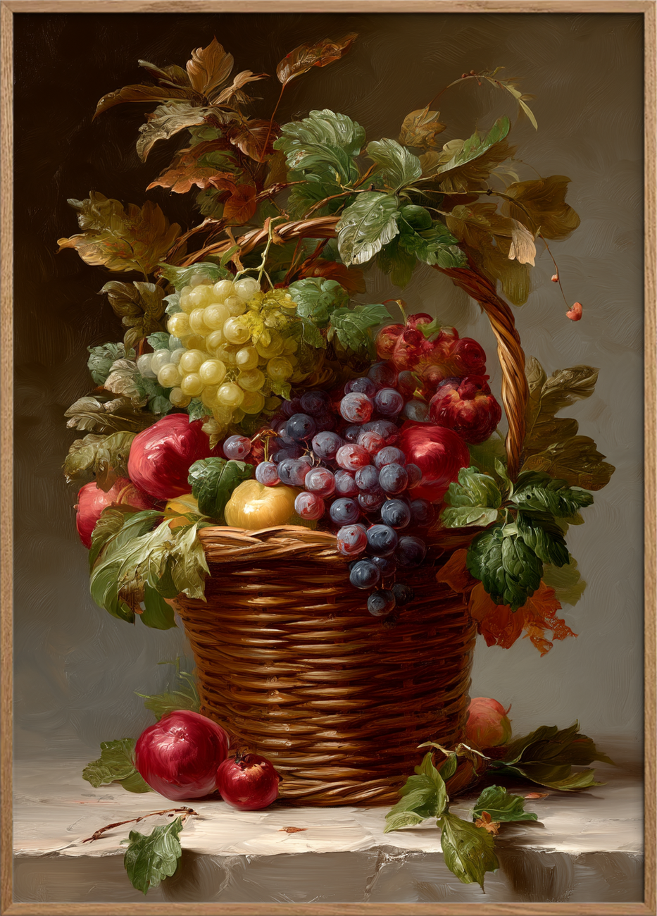 Hvisken af sødme - Oak Frame, No Border