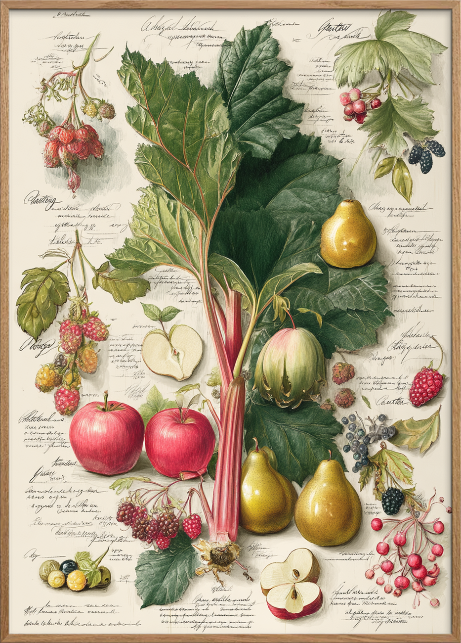 Duften af sommerens syrlighed - Oak Frame, No Border